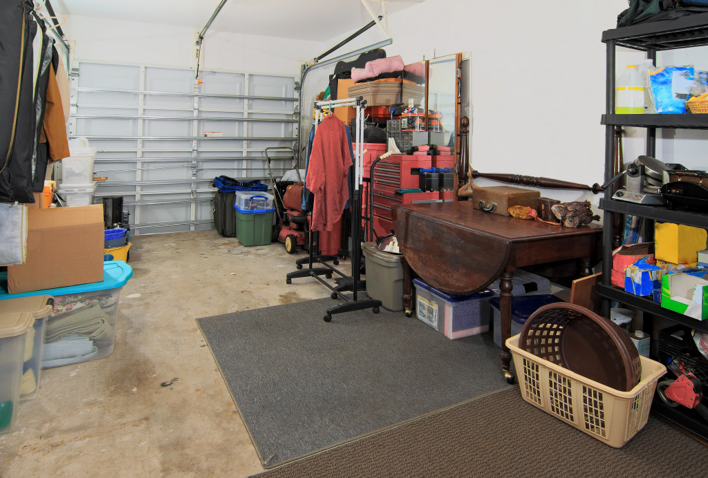 decluttering garage