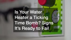 Is Your Water Heater a Ticking Time Bomb? Signs It’s Ready to Fail
